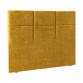 EPEDA Tête de lit Carre Chic 160cm chenillé ocre