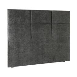 EPEDA Tête de lit Carre Chic 180cm chenille gris