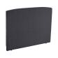EPEDA Tête de lit Galbe 180cm chiné gris urbain
