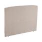 EPEDA Tête de lit Galbe 200cm jersey galet