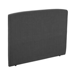 EPEDA Tête de lit Galbe 200cm chenille gris