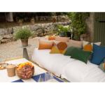 VIVARAISE Housse de coussin 1 housse Zeff