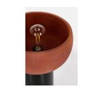 BIZZOTTO Lampe à poser Lampe de table MANDYA Terracott noir H46