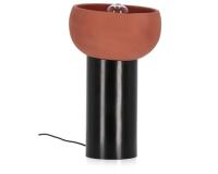 BIZZOTTO Lampe à poser Lampe de table MANDYA Terracott noir H46