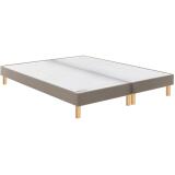 BULTEX Sommier 2 x 90 x 200 Vitality ferme enduit moka Duo 1820 (180x200)