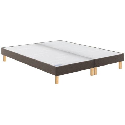 BULTEX Sommier 2 x 100 x 200 Vitality ferme tramé marron Duo 2020 (200x200)