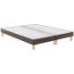 BULTEX Sommier 2 x 100 x 200 Vitality ferme tramé marron Duo 2020 (200x200)