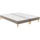BULTEX Sommier 2 x 100 x 200 Vitality ferme enduit moka Duo 2020 (200x200)