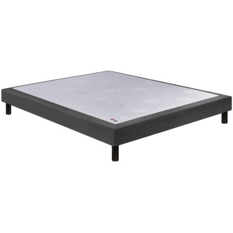 EPEDA Sommier 70 x 190 Bristol tissé gris fumé 0719