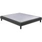 EPEDA Sommier 70 x 190 Bristol tissé gris fumé 0719