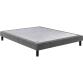 EPEDA Sommier  80 x 190 Bristol chenille gris 0819