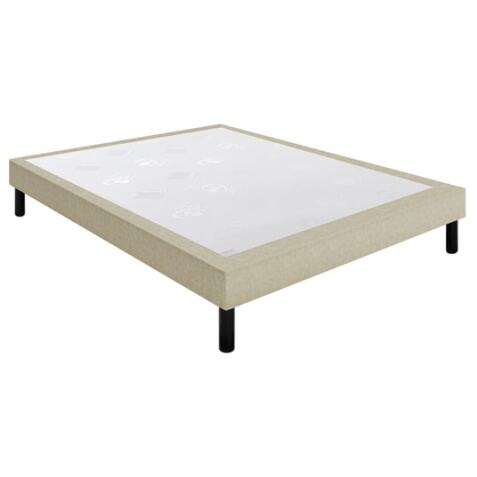 EPEDA Sommier  80 x 190 Bristol chenillé lin 0819