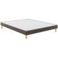 BULTEX Sommier 160 x 190 Vitality medium tramé marron 1619
