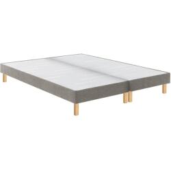 BULTEX Sommier 2 x 80 x 200 Vitality medium chenillé grege Duo 1620 (160x200)