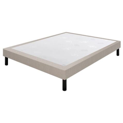 EPEDA Sommier 140 x 200 Bristol tissé taupe 1420