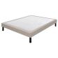 EPEDA Sommier 140 x 200 Bristol tissé taupe 1420