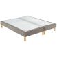 EPEDA Sommier 2 x 80 x 200 Bristol tissé naturel 1620 (160x200)