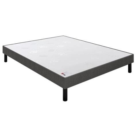 EPEDA Sommier 120 x 200 Voyage tissé gris fumé 1220