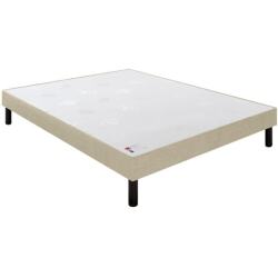EPEDA Sommier 120 x 200 Voyage chenillé lin 1220