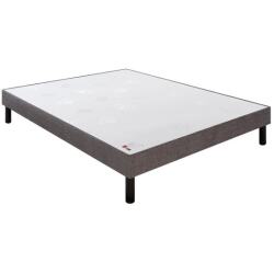 EPEDA Sommier 160 x 190 Voyage chenille gris 1619