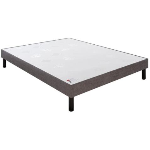 EPEDA Sommier 160 x 190 Voyage chenille gris 1619