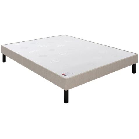 EPEDA Sommier 2 x 80 x 200 Voyage tissé taupe 1620 (160x200)