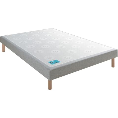 MERINOS Sommier 70 x 190 Du Matin chine gris clair 0719