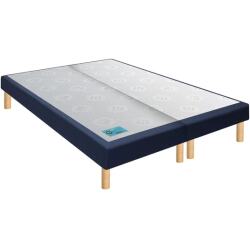 MERINOS Sommier 2 x 80 x 200 Du Matin chine bleu 1620 (160x200)