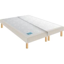 MERINOS Sommier 2 x 80 x 200 Du Matin tissé sable blanc 1620 (160x200)
