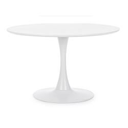 BIZZOTTO Table de salle à manger Table Bloom Blanche D100