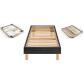 MERINOS Sommier  90 x 200 Self Kit velours nuit 0920