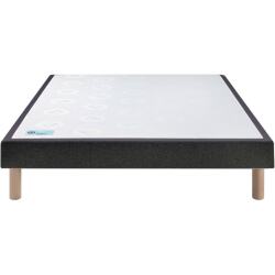 MERINOS Sommier  80 x 190 Petit Dormeur velours nuit 0819