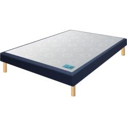 MERINOS Sommier 140 x 190 Du Matin chine bleu 1419