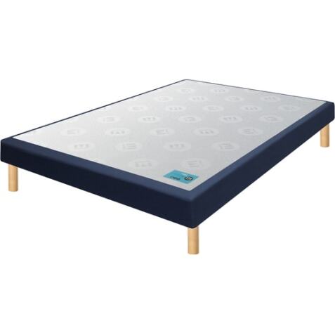 MERINOS Sommier 140 x 190 Du Matin chine bleu 1419
