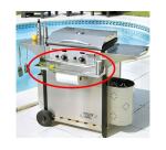 ROLLER GRILL Accessoire plancha Etagère pour chariot CHPS 600