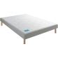 MERINOS Sommier 160 x 200 Petit Dormeur chine gris clair 1620