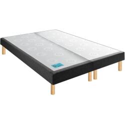 MERINOS Sommier 2 x 90 x 200 Petit Dormeur gris anthracite 1820 (180x200)