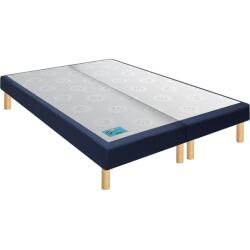 MERINOS Sommier 2 x 90 x 200 Petit Dormeur chine bleu 1820 (180x200)