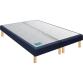 MERINOS Sommier 2 x 90 x 200 Petit Dormeur chine bleu 1820 (180x200)
