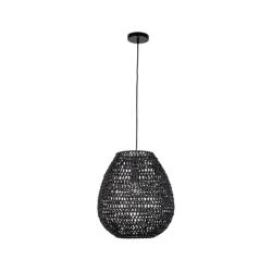 BIZZOTTO Suspension Lampe à suspension Zambia Noir H42