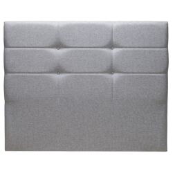 MERINOS Tête de lit Cozy chine gris clair 160cm (170cm finie)