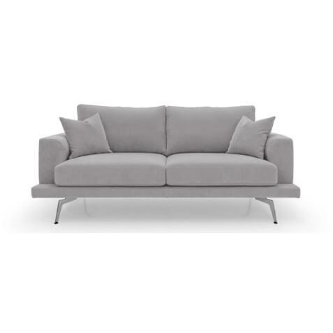 ALTEREGO DIVANI Canapé tissu Logan 3 places 218 cm