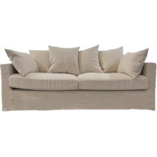 UB DESIGN Salon tissu Boheme 4 places 197cm - coloris beige