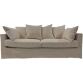 UB DESIGN Salon tissu Boheme 4 places 197cm - coloris taupe