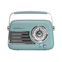 Radio Madison portable Freesound VR40 Vintage Bleu Mat