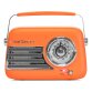 Radio Madison portable Freesound VR40 Vintage Orange Mat