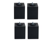 MERINOS Jeu de pieds Carré JK087890 carré noir