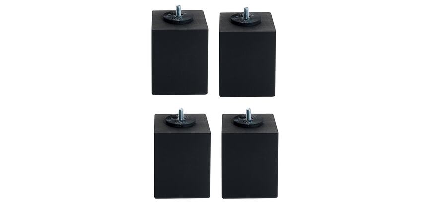 MERINOS Jeu de pieds Carré JK087890 carré noir