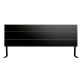 BULTEX Tête de lit Tête de lit 3 barres wengé 160 pop