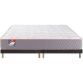 MERINOS Ensemble Matelas Sommier 160 x 200 Au lit 160x200 + 2 sommiers velours nuit pieds